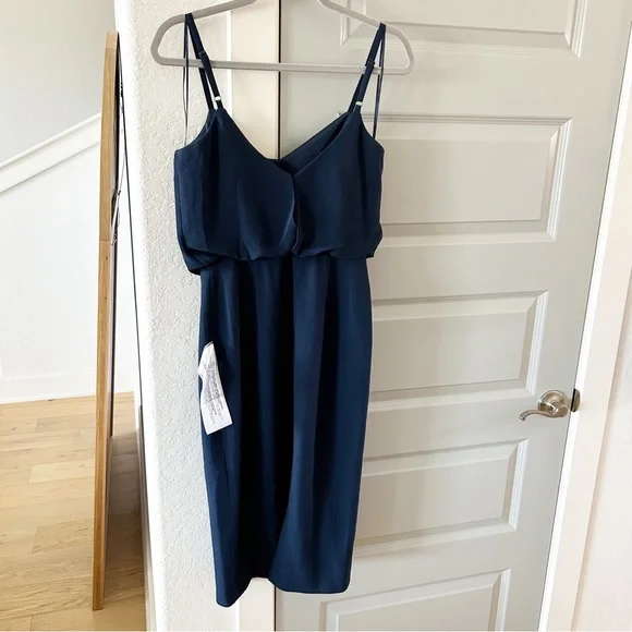 NWT Dress The Population Alondra Dress Midnight Blue - Picture 3 of 6